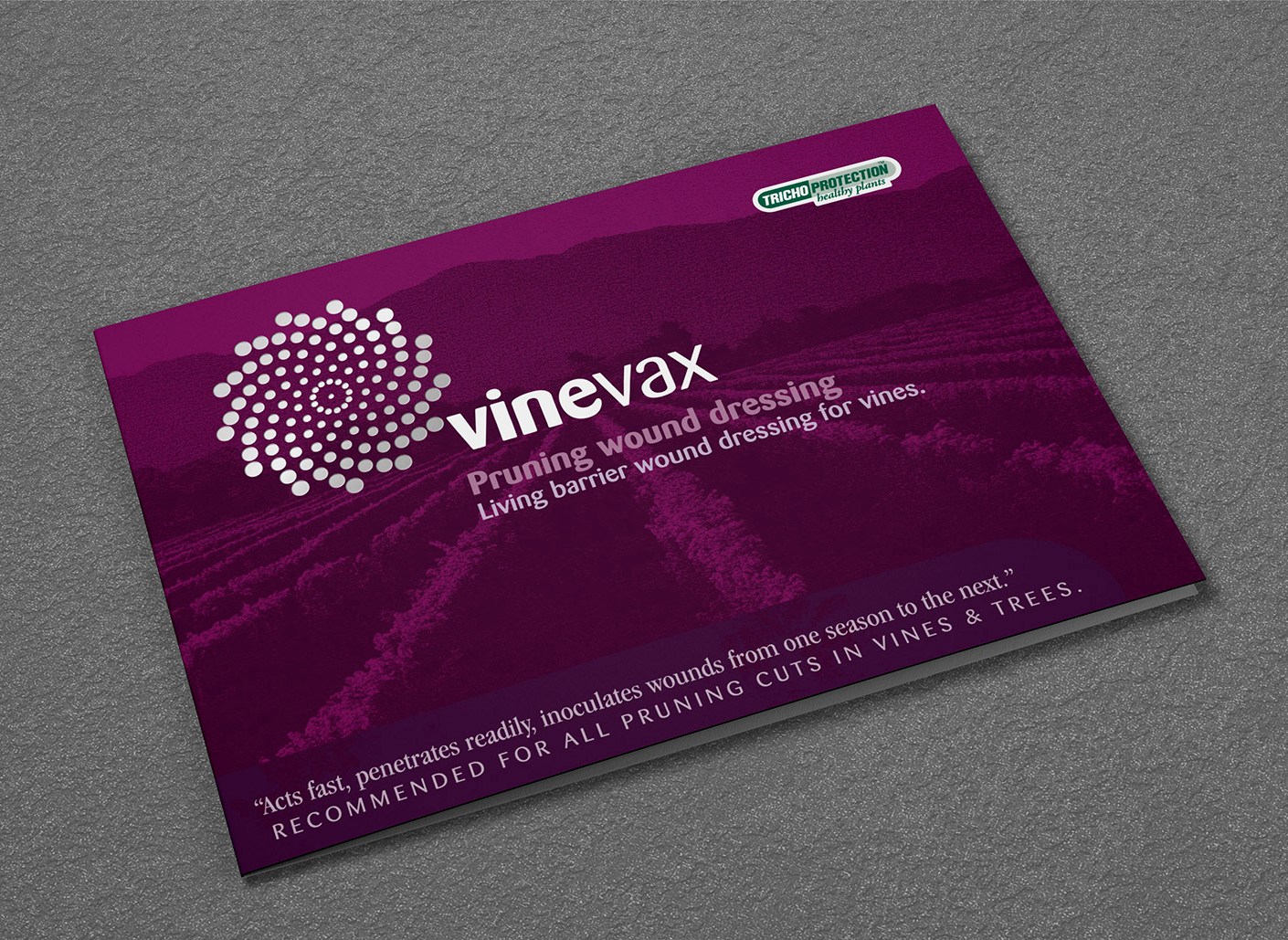 Vinevax PWD brochure redesign cover