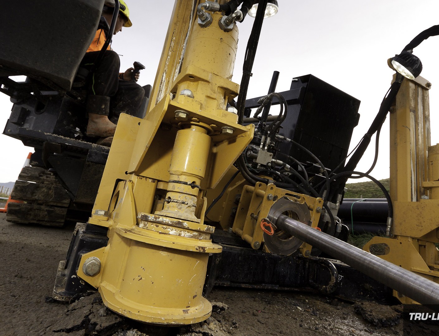 Horizontal Directional Drilling, Tru-Line Civil, Akaroa, documentary, photography, Akaroa Water Supply Stage 3, Reticulation Upgrade, Vermeer HDD,