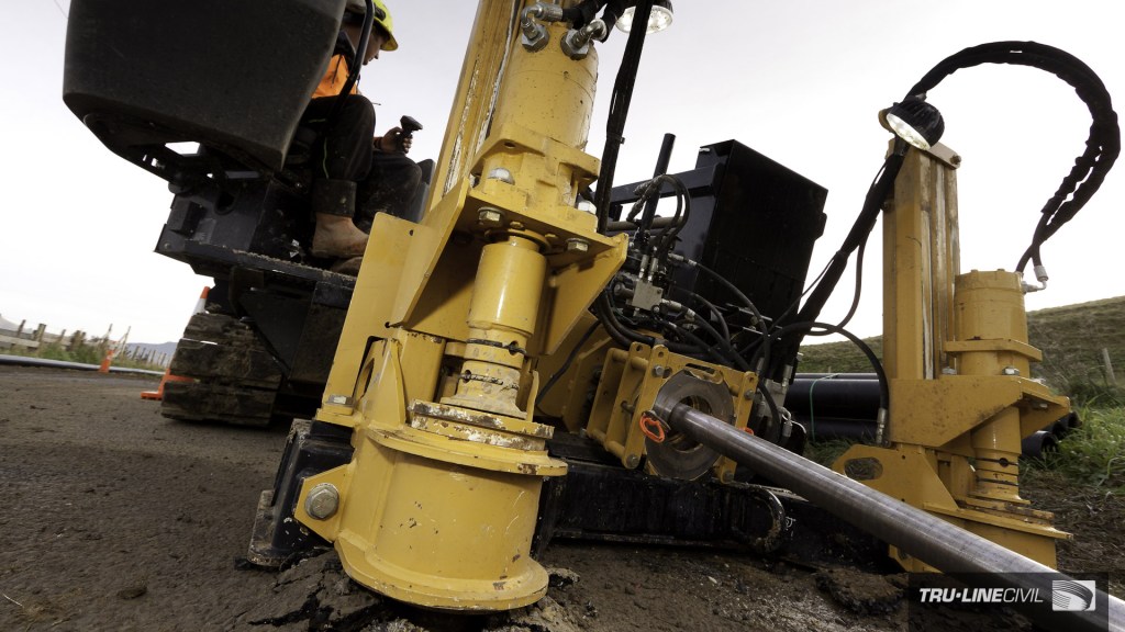 Horizontal Directional Drilling, Tru-Line Civil, Akaroa, documentary, photography, Akaroa Water Supply Stage 3, Reticulation Upgrade, Vermeer HDD,