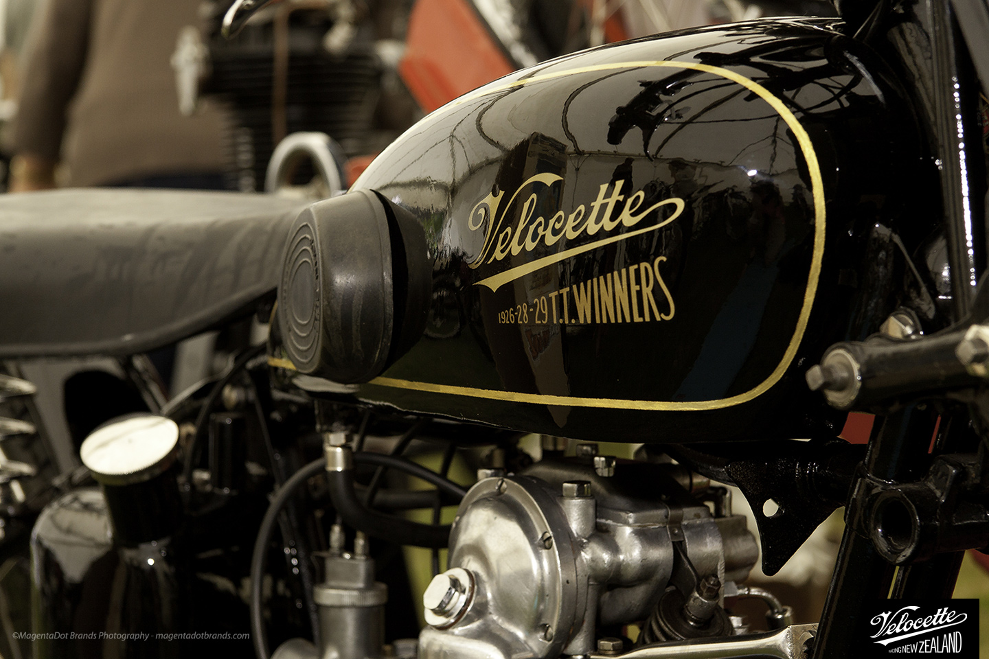 Velocette, 1926-28-29 T.T. Winners, engine, detail, NZ Classic Motorcycles, NZCMRR, Pukekohe, Classic Racing, February 2012