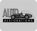 Auto Restorations logo. Brands for New Zealand companies, Christchurch, New Zealand.