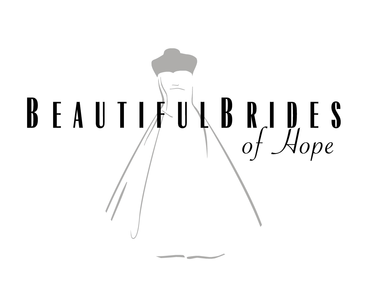 The Beautiful Brides of Hope bridal couture logo