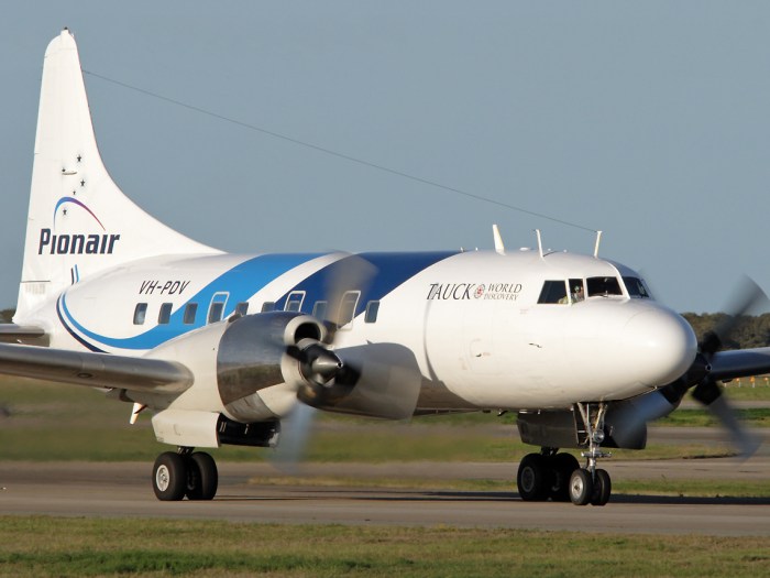 Pionair Australia Convaiir VH-PDV taxis for take-off