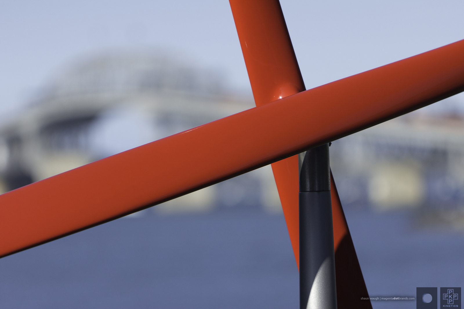 Fallen angel. Kinetic sculpture by Phil Price.