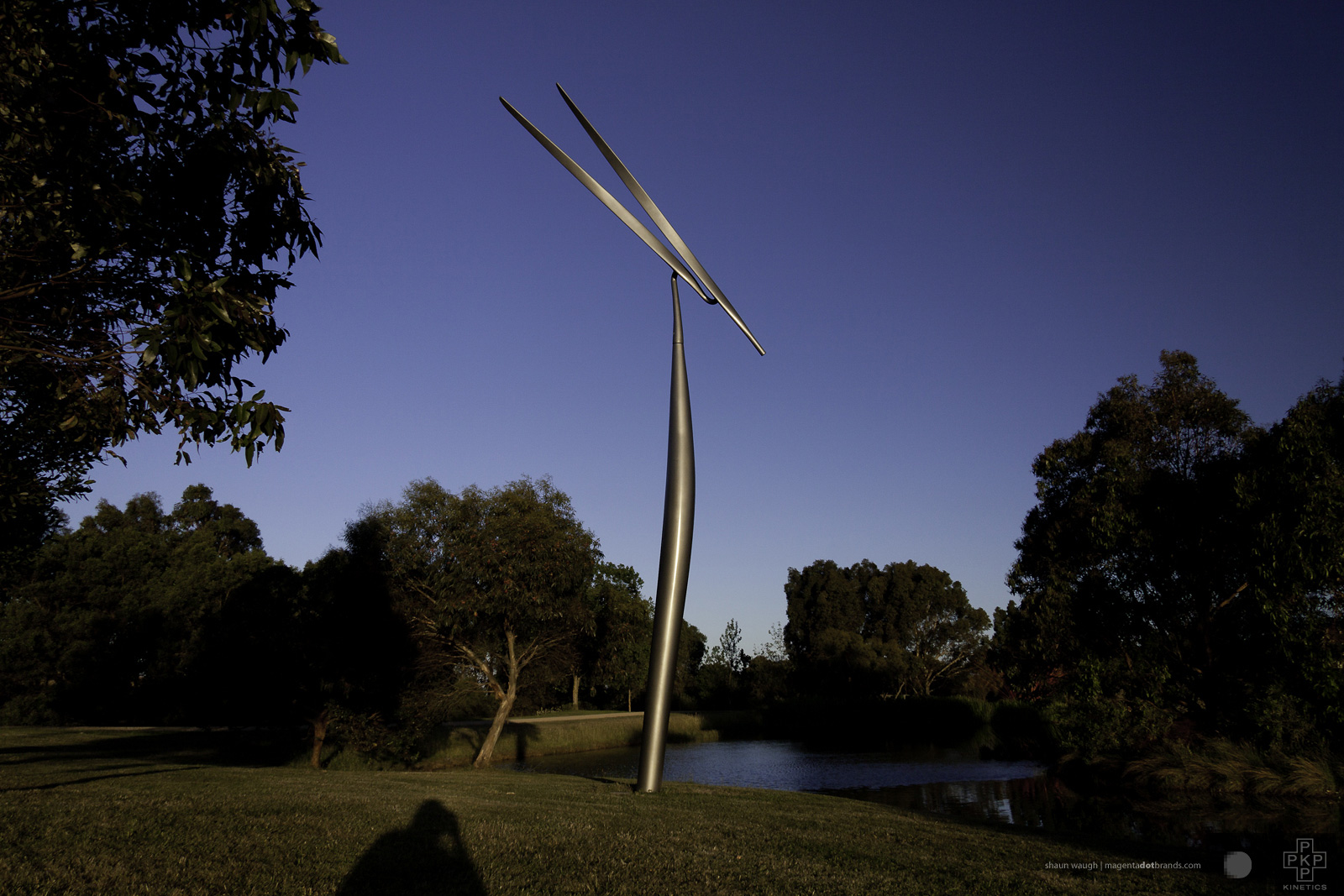 Nephilim. Kinetic sculpture by Phil Price.