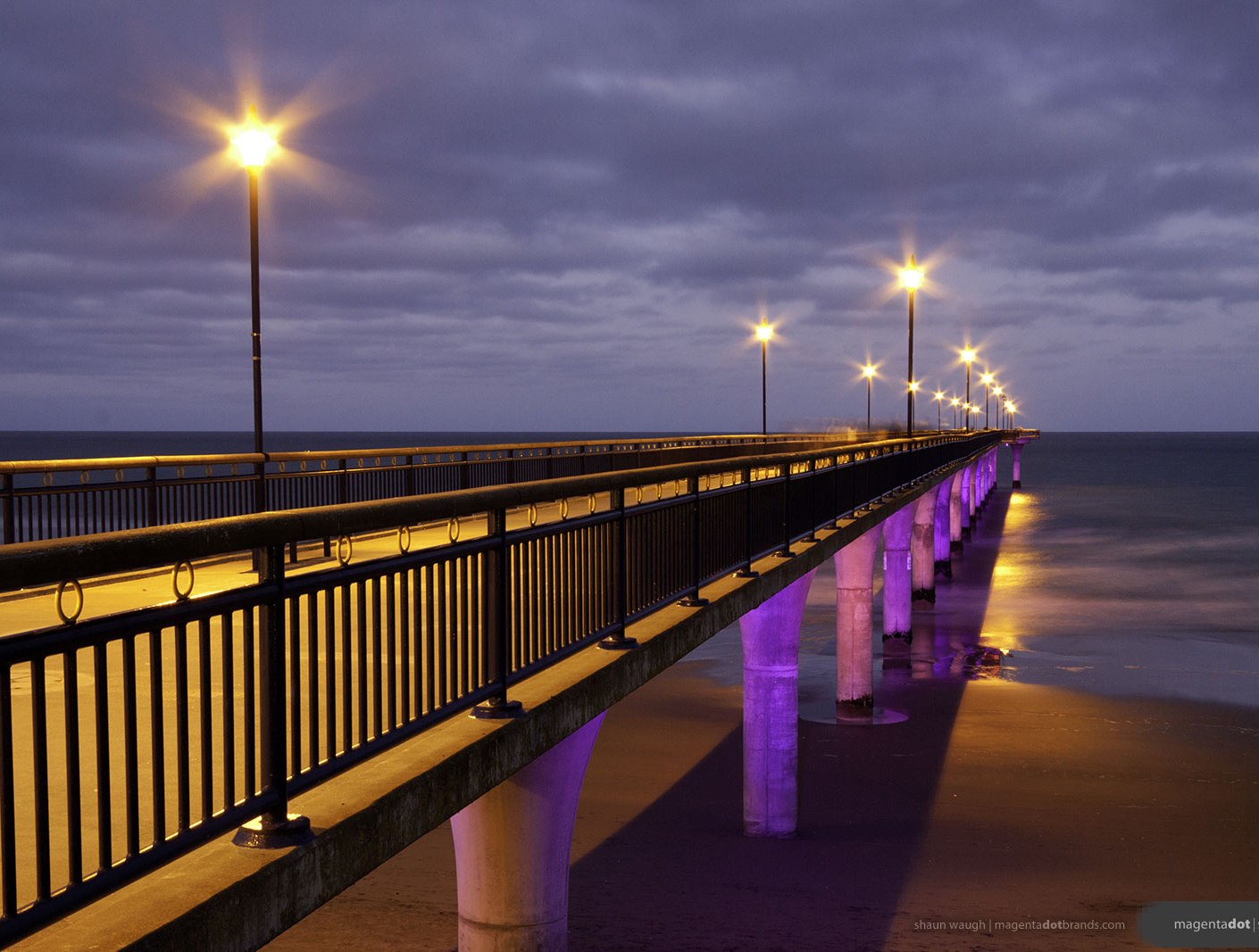 New Brighton Pier, photo shot for WindsorUrban website redesign and rebrand project.