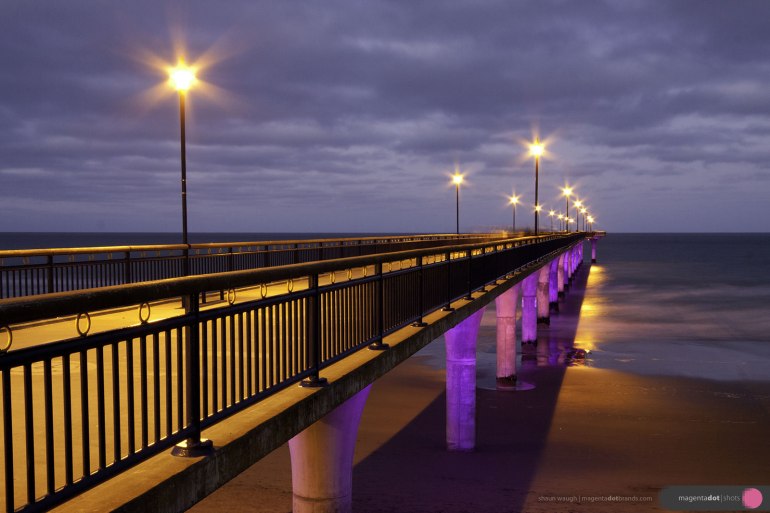 New Brighton Pier, photo shot for WindsorUrban website redesign and rebrand project.