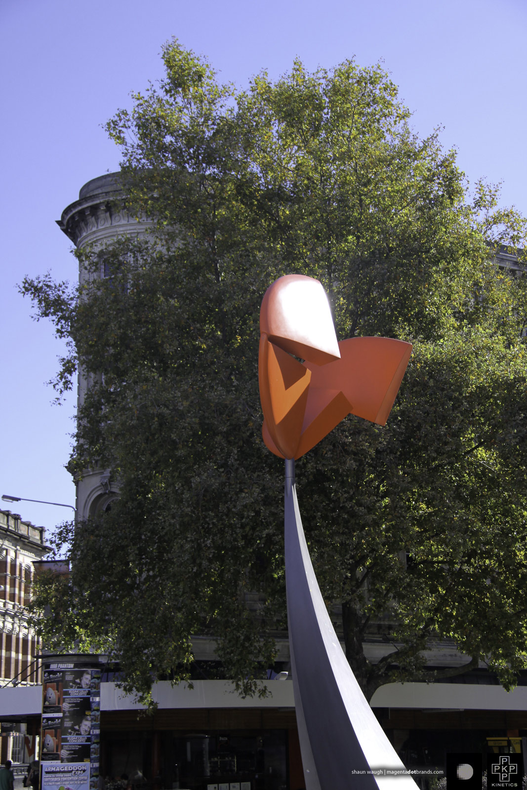 Nucleus. Kinetic sculpture by Phil Price.