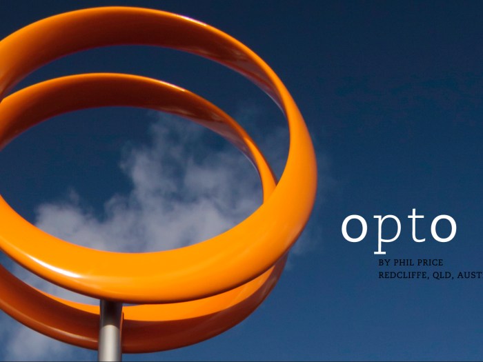 Title, Opto short film.