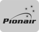 Pionair logo, rebrand