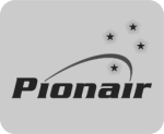 Pionair logo, rebrand