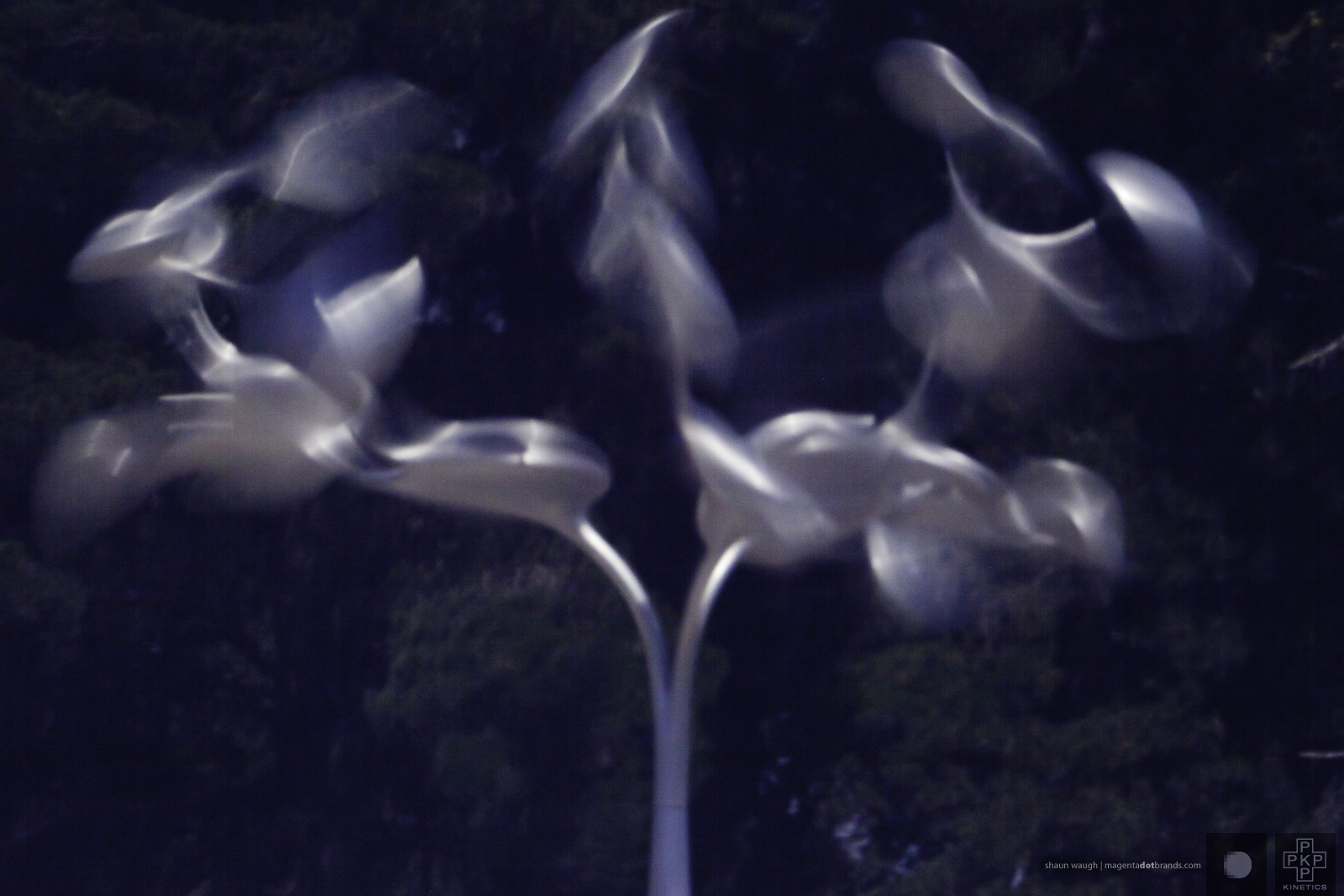 Tree of Life. Kinetic sculpture by Phil Price.