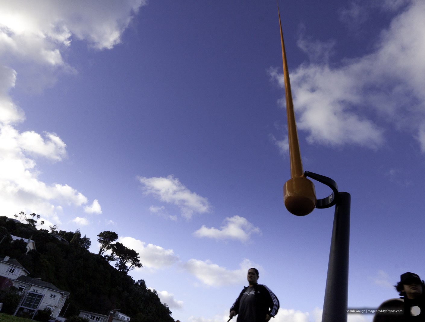 Zephyrometer. Kinetic sculpture by Phil Price.
