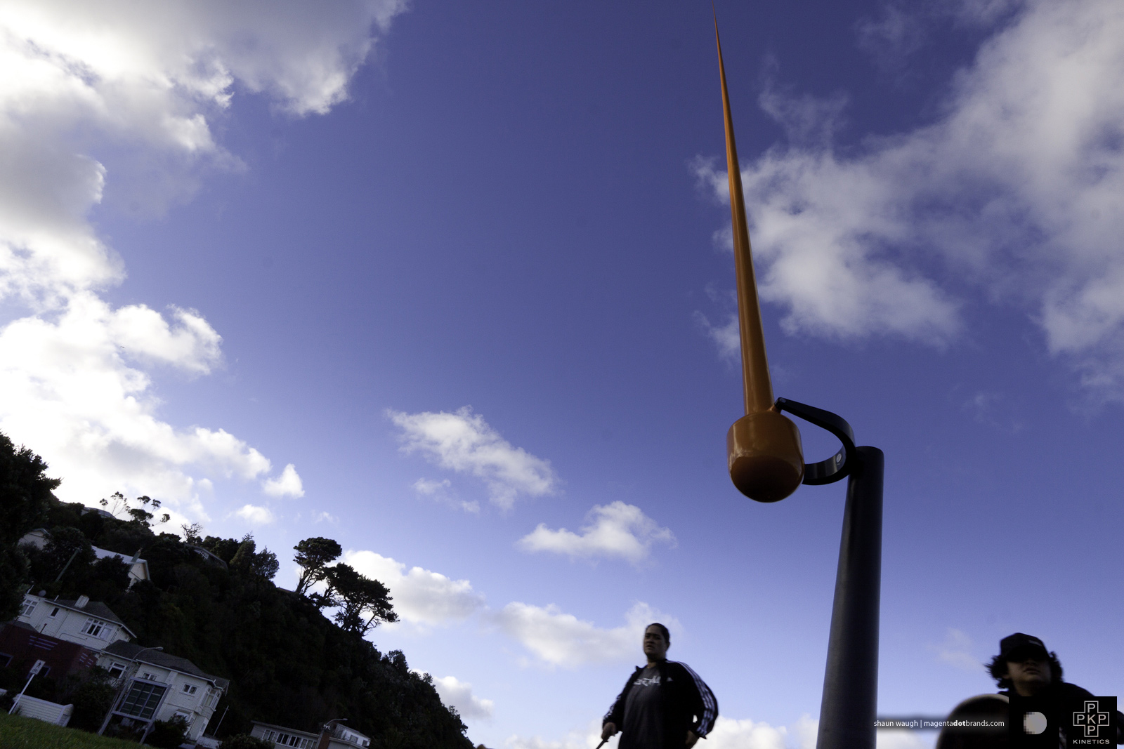 Zephyrometer. Kinetic sculpture by Phil Price.