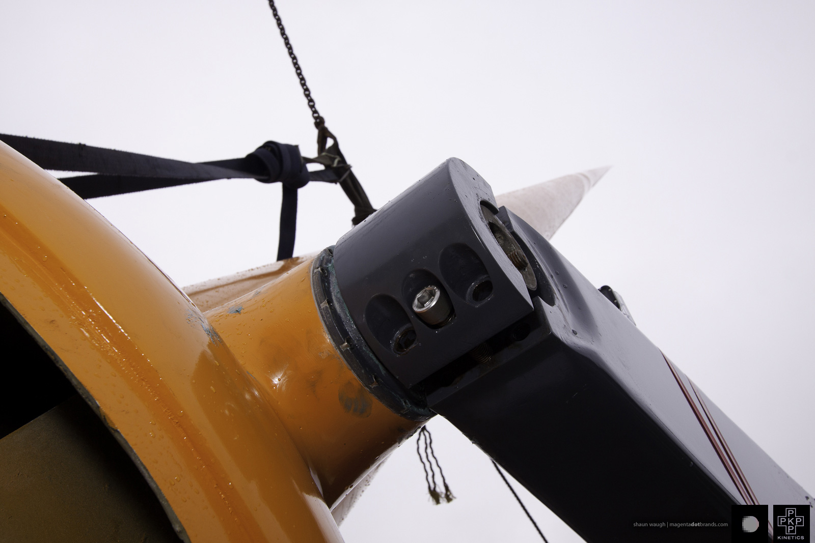 Zephyrometer wind sculpture reinstallation