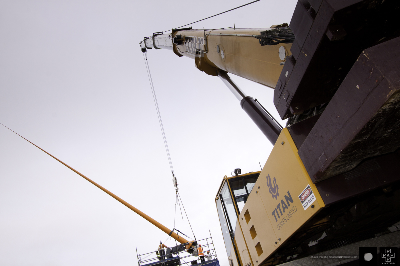 Zephyrometer wind sculpture reinstallation