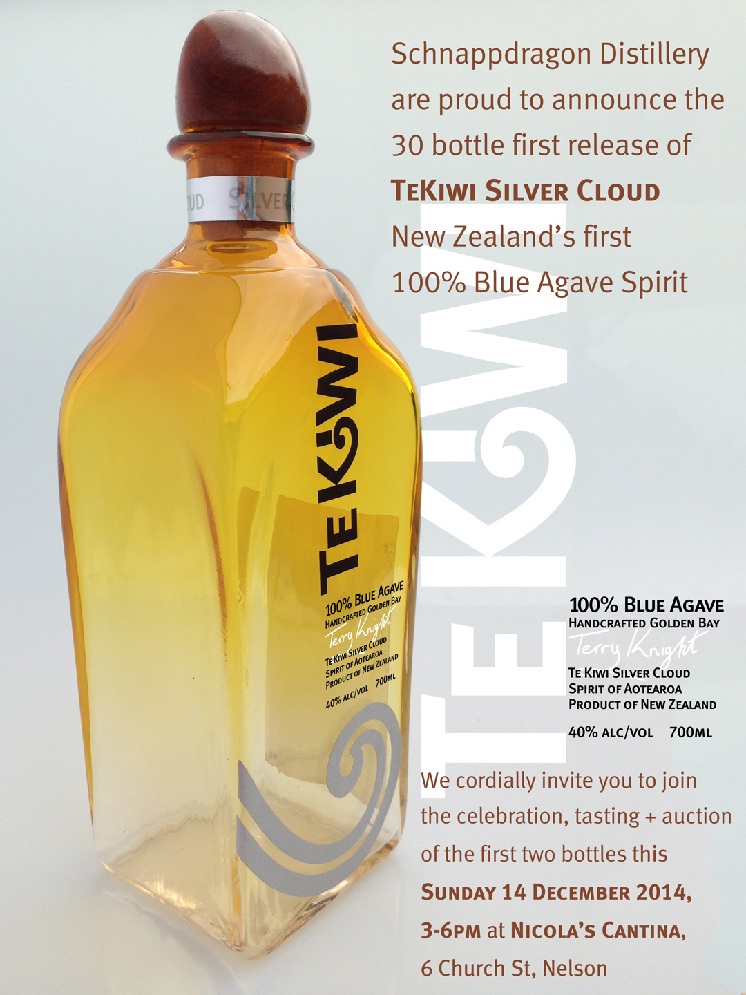 Silver Cloud product launch invitation