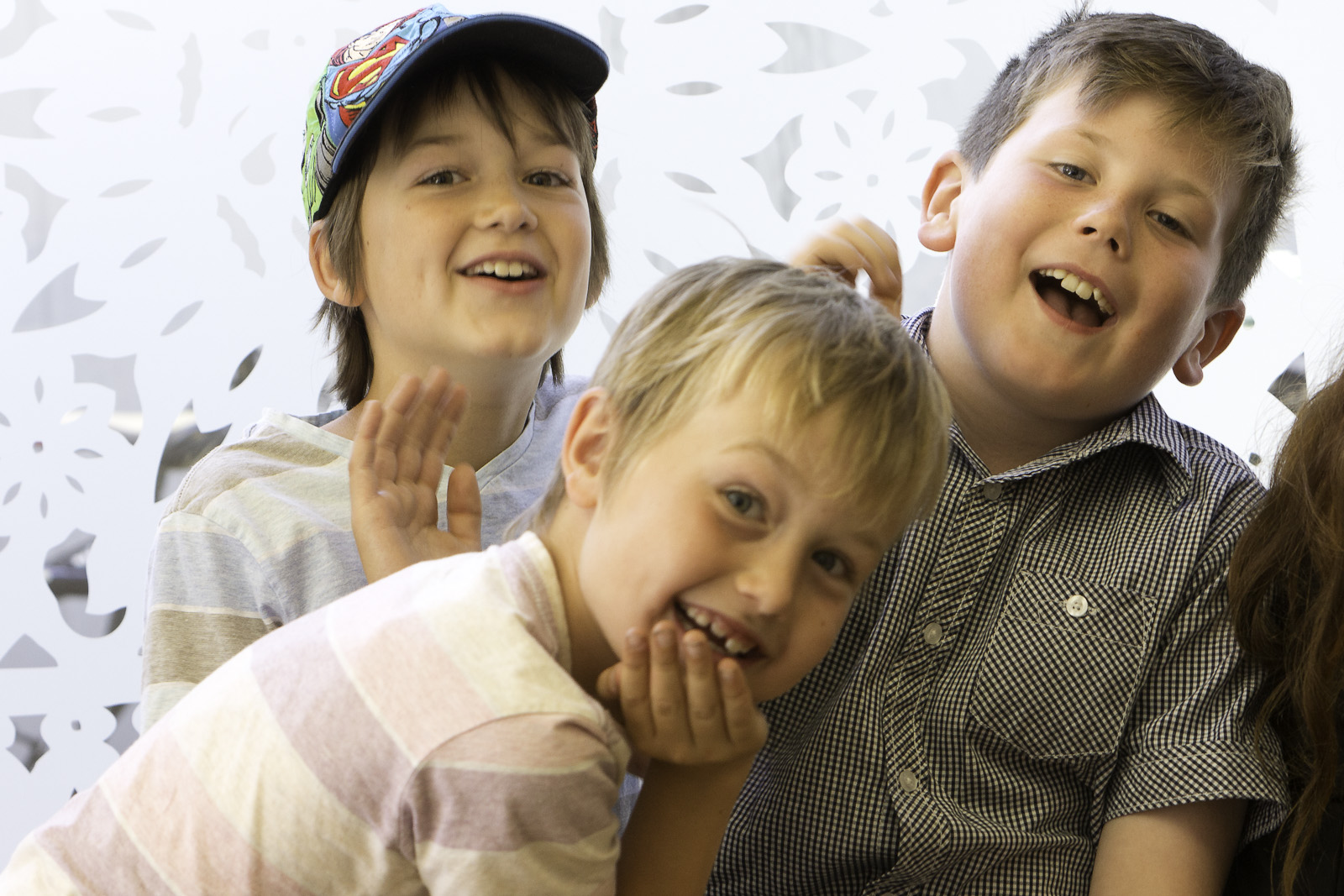 Candid portrait of young guests