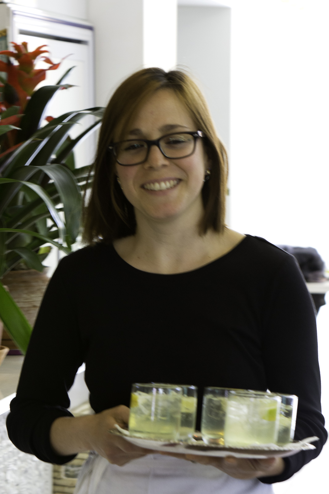 Nicola's Cantina friendly waitress