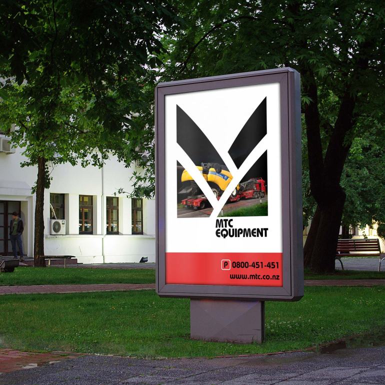 MTC exterior sign - agricultural trailer variation 2.