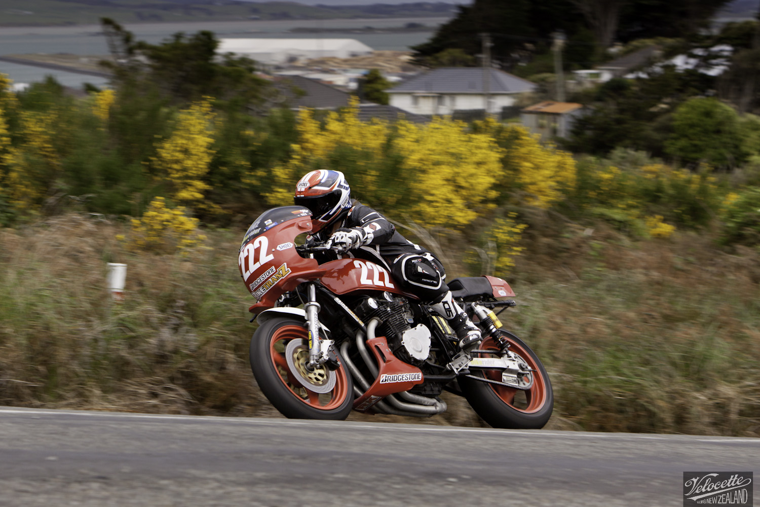 Bluff Hill, Bluff HIll Climb, Burt Munro Challenge, Classic Pre ‘82, Kevin Kinghan, Motupohue, New Zealand, NZ Hill Climb Champs, Rider 222, Suzuki GS1000S 1085