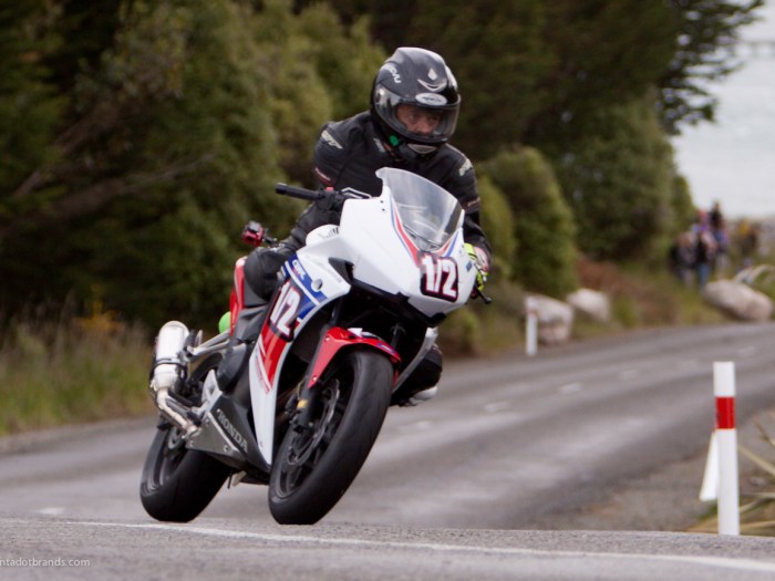 Alan Kempster, Bluff HIll Climb, Honda CBR 500, Motupohue, New Zealand, NZ Hill Climb Champs, Rider 1/2, Up to 600cc