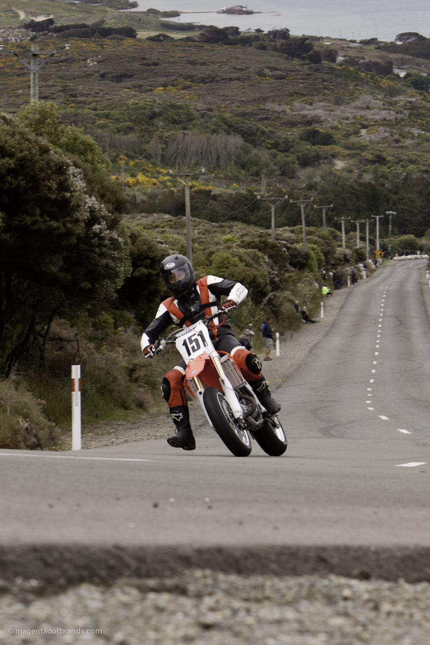 Bluff HIll Climb, Motupohue, New Zealand, Bluff Promotions NZ Hill Climb Champs, Heath Botica, Honda, Rider 151, Up to 600cc, Burt Munro Challenge 2015,10 year Anniversary event, Thursday 26 November 2016