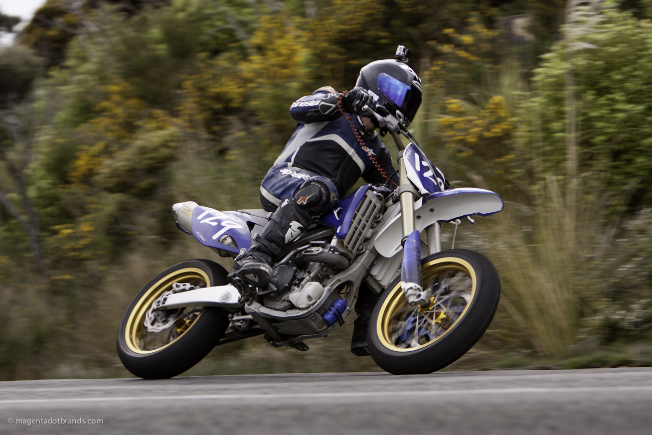 Bluff HIll Climb, Motupohue, New Zealand, Bluff Promotions NZ Hill Climb Champs, Rider 129, Robert Goodman, Up to 600cc, Burt Munro Challenge 2015,10 year Anniversary event, Thursday 26 November 2016, Yamaha YZF 450