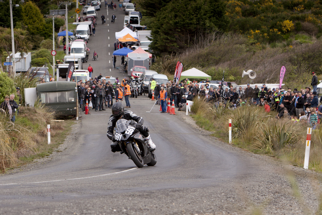 Bill Moffatt, Bluff HIll Climb, BMW S1000RR 999, Burt Munro Challenge, Flagstaff Road, Motupohue, New Zealand, NZ Hill Climb Champs, Open Class, Rider 591
