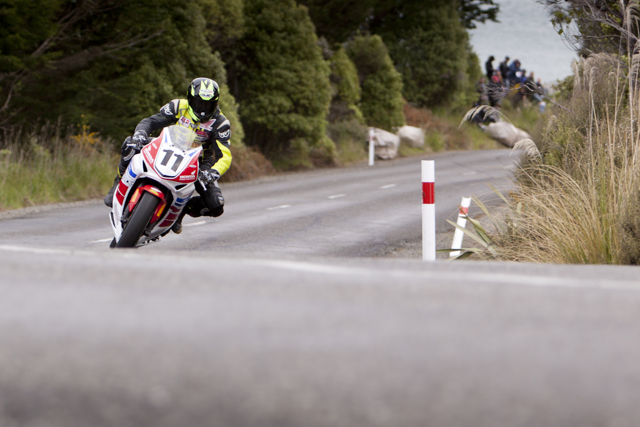 Bluff HIll Climb, Burt Munro Challenge, Flagstaff Road, Honda CBR 1000, Motupohue, New Zealand, NZ Hill Climb Champs, Open Class, Rider 11, Tony Rees