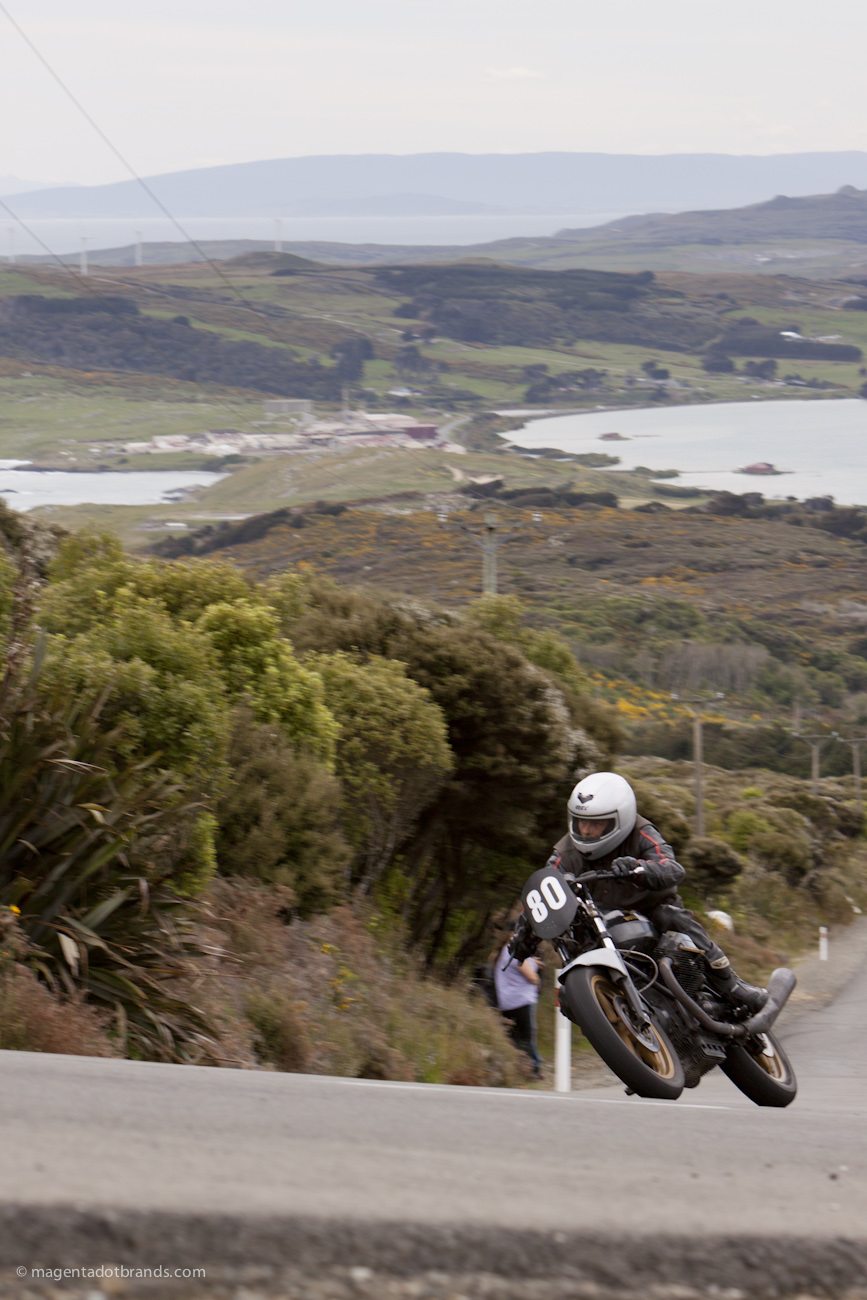 Bluff HIll Climb, Burt Munro Challenge, Classic Pre ‘89, Moto Guzzi Le Mans MK5 956, New Zealand, NZ Hill Climb Champs, Rider 80