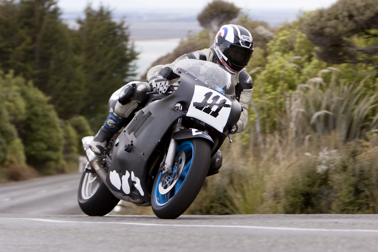 Bluff HIll Climb, Burt Munro Challenge, Classic Pre ‘89, Duncan Coutts, New Zealand, NZ Hill Climb Champs, Rider 111, Suzuki GSXR 1100