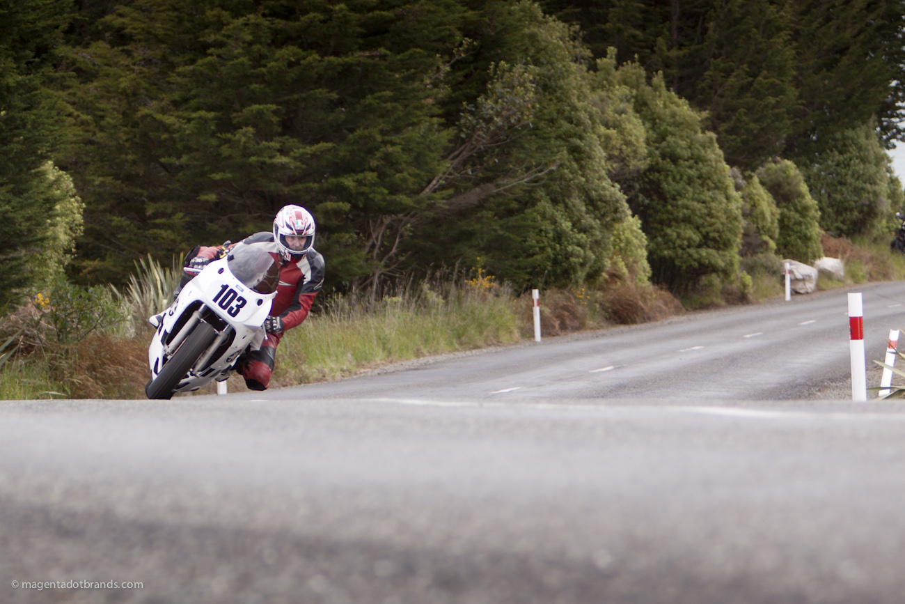 Bluff HIll Climb, Burt Munro Challenge, Classic Pre ‘89, Jon Rawcliffe, New Zealand, NZ Hill Climb Champs, Rider 103, Yamaha FZR 1002