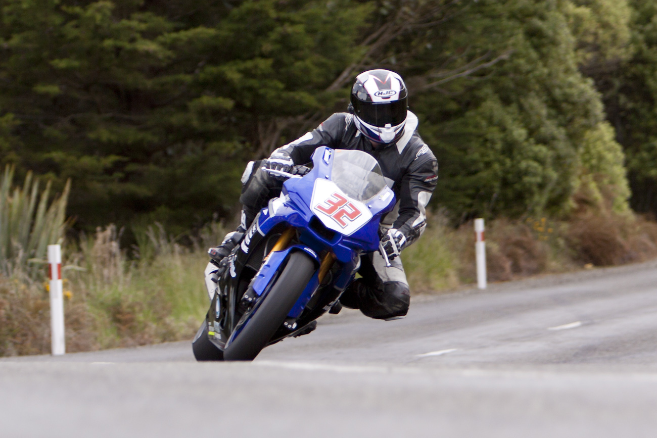 Bluff HIll Climb, Burt Munro Challenge, Dan Ornsby, Flagstaff Road, Motupohue, New Zealand, NZ Hill Climb Champs, Open Class, Rider 32, Yamaha R1 1000