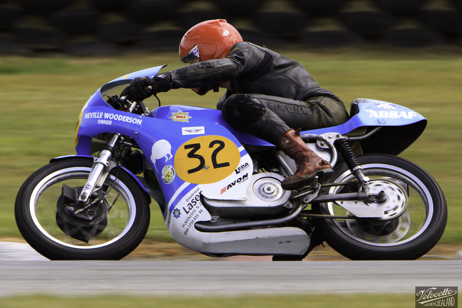 BSA Goldstar 500, Burt Munro Challenge, Chris Swallow, Classic Pre ‘63, Rider 32, Teretonga Circuit races