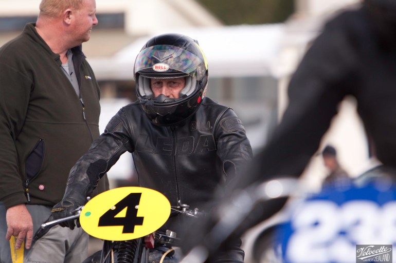 Big Velo 500, Bill Biber, Burt Munro Challenge, Classic Pre ‘63 Girder Forks, Rider 4, Teretonga Circuit races, Velocette