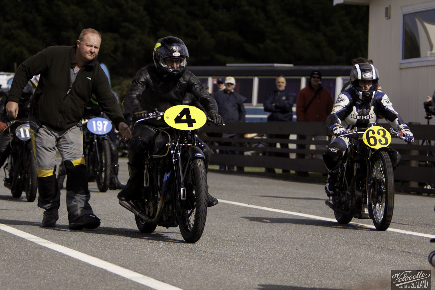 Big Velo 500, Bill Biber, Burt Munro Challenge, Classic Pre ‘63 Girder Forks, Rider 4, Teretonga Circuit races, Velocette