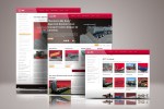 Showcase of MTC Equipment online catalogue website. The three pages portrayed are the homepage, a catalogue overview page and the Ejector Trailer catalogue item page. The three key elements to the responsive online catalogue’s ease of use.