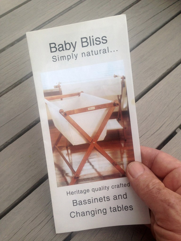 BabyBliss “Before” brochure cover.