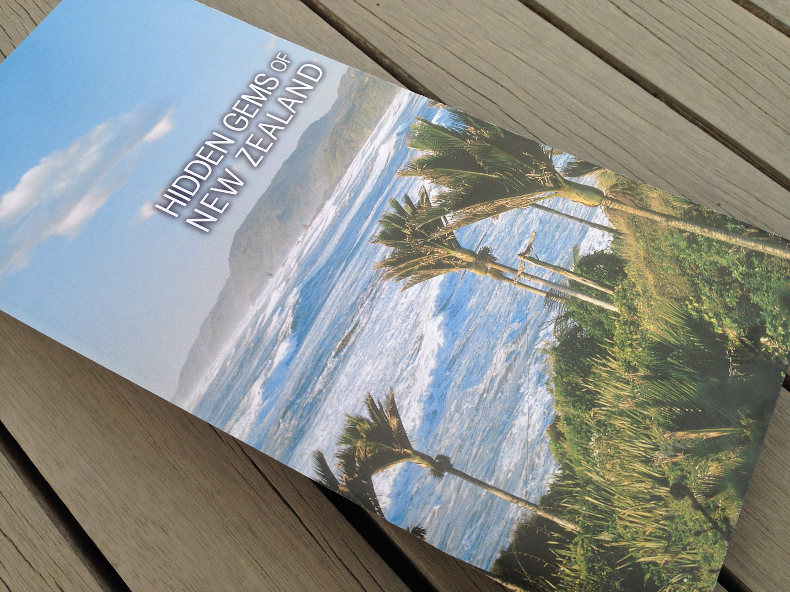 Hidden Gems of New Zealand, one of a set of 3 escorted tour direct mail brochures designed for the 2009 direct mail campaign to Pionair’s past traveller database and affluent travel agents in the U.S. and the rest of the world