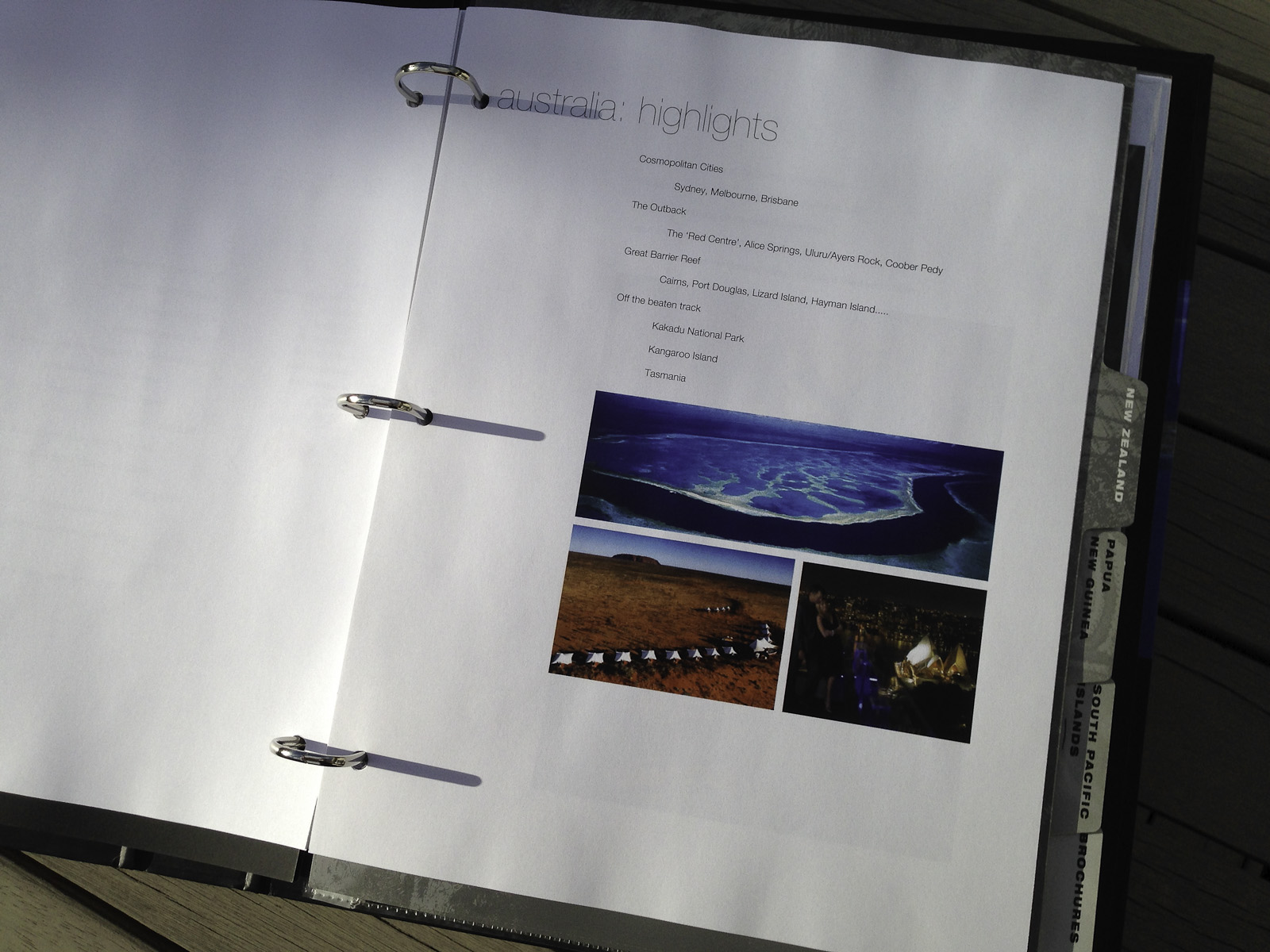 Pionair Unparalleled Journey’s “Affluent Travel” Agency toolkit, Australia highlights.