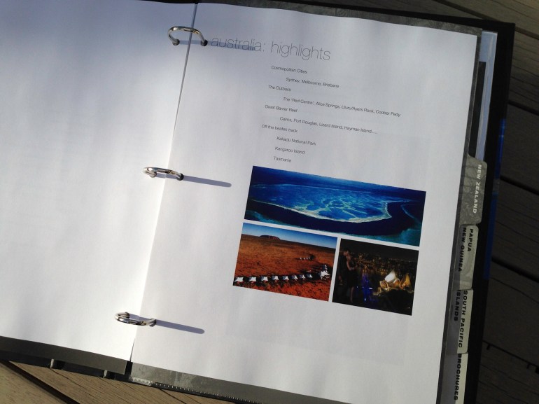 Pionair Unparalleled Journey’s “Affluent Travel” Agency toolkit, Australia highlights.