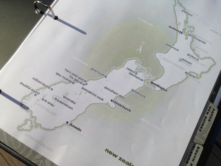 New Zealand custom map.