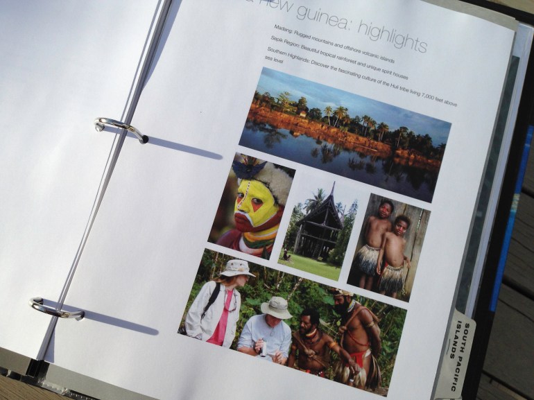 Papua New Guinea highlights page.