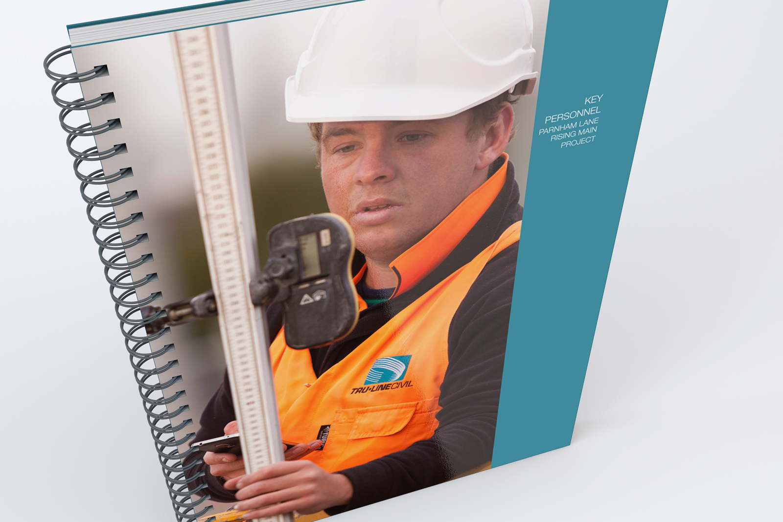 TruLine Key Personnel CV document, front cover.