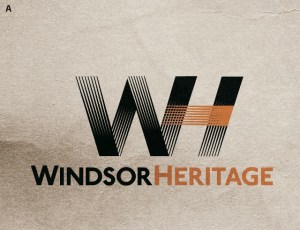Windsor Heritage Draft “WH” Monogram logo.