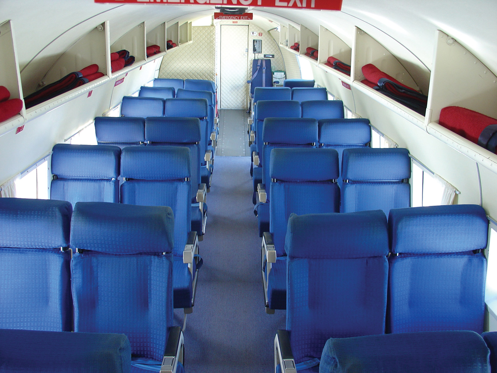The Southern DC3 ZK-AMY, immaculate interior.