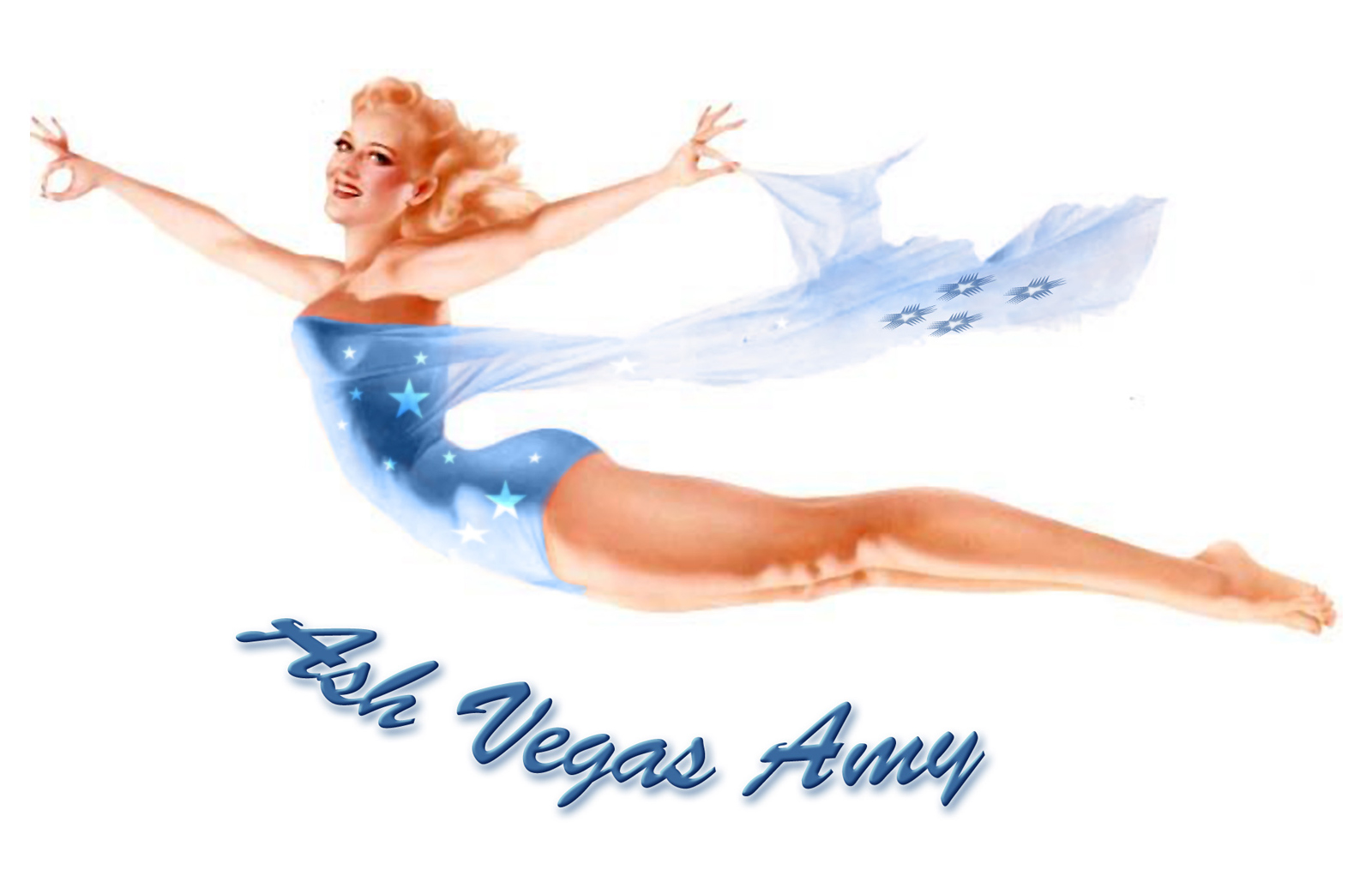 Ash Vegas Amy, concept nose artwork.