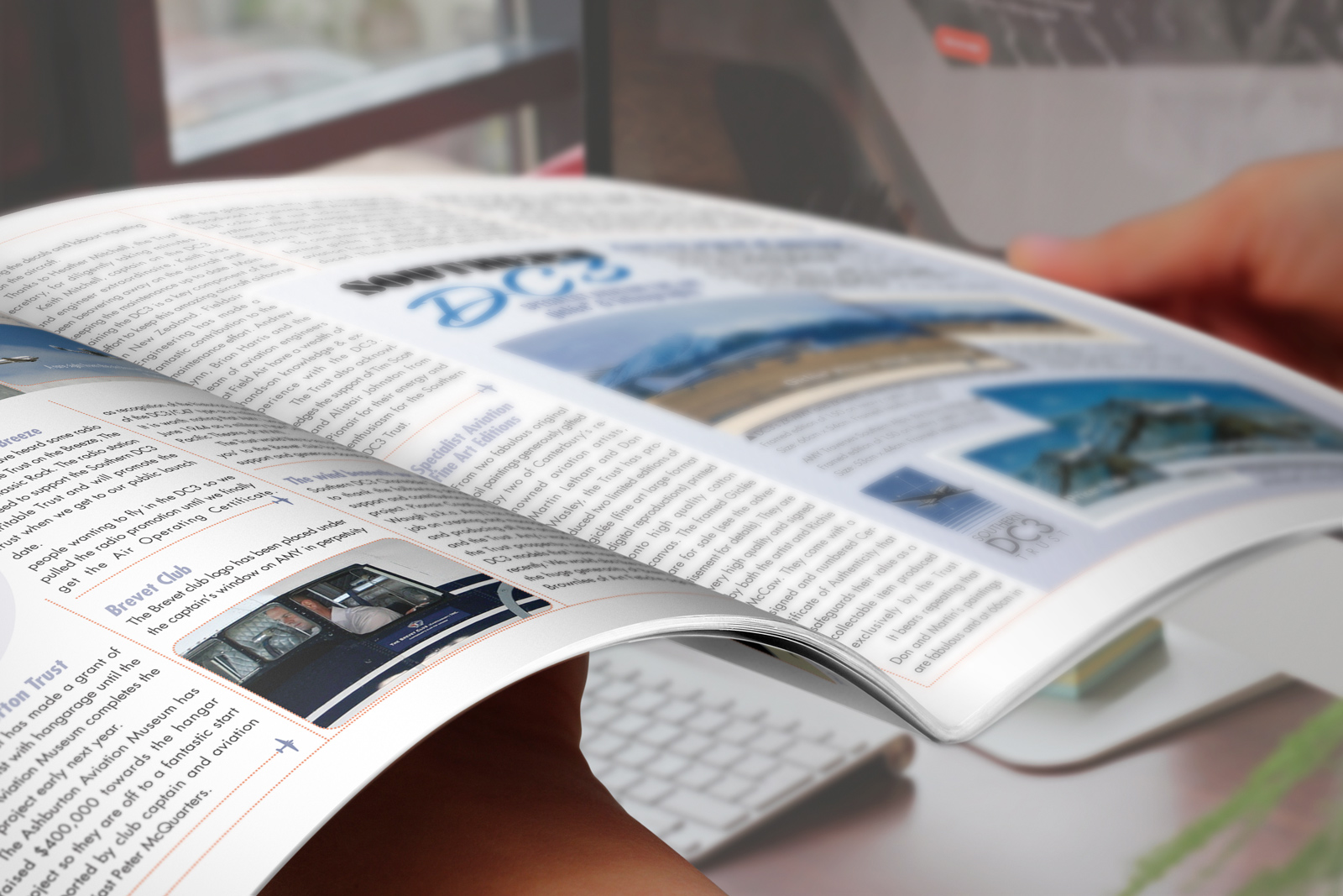 Southern DC3 Newsletter, Spring 2007, pages 4 & 5.