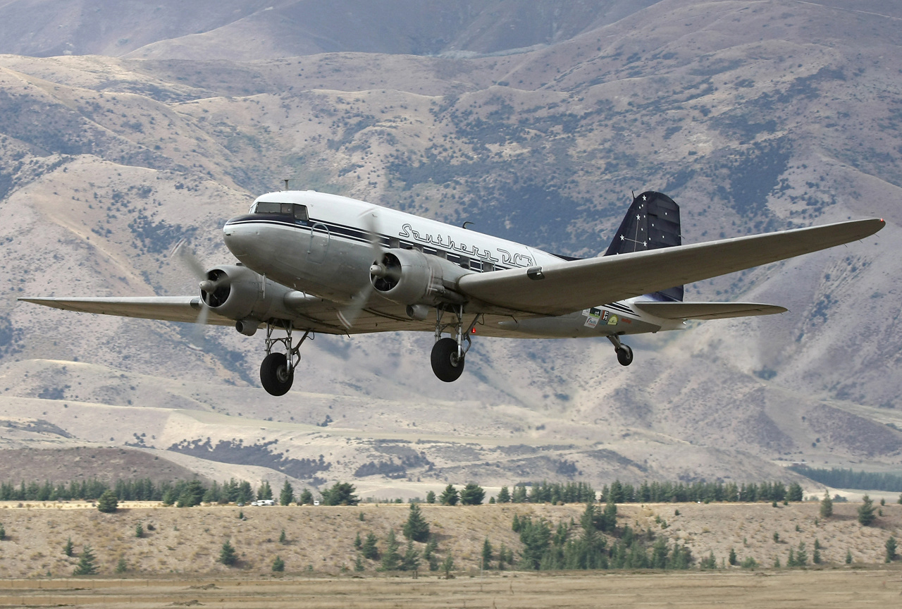 Southern DC3 ZK-AMY Johnathan Rankin.